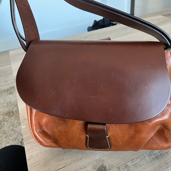 Dooney & Bourke Chestnut Leather shoulder bag - Picture 8 of 10